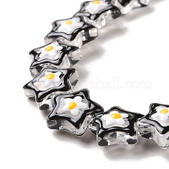 Transparent Glass Beads Strands&nbsp;LAMP-K037-07C