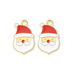 Christmas Alloy Enamel Pendants&nbsp;ENAM-D047-10LG-03