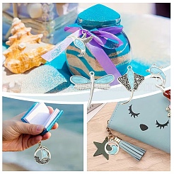 14Pcs 7 Styles Tibetan Style Zinc Alloy Pendants&nbsp;FIND-YW0010-97