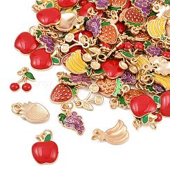 100Pcs Alloy Enamel Pendants&nbsp;FIND-DC0001-79