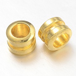 Brass Spacer Beads&nbsp;KK-E738-63G