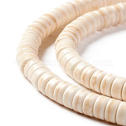 Dyed Synthetic Turquoise Beads Strands&nbsp;G-P083-6mm-83M