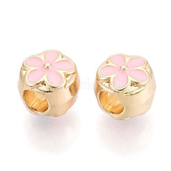 Alloy Enamel European Beads&nbsp;FIND-N011-05KCG