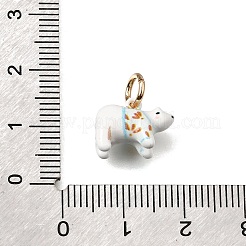 Brass Charms&nbsp;KK-CBAB1CA-18B-G