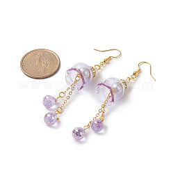 Brass Dangle Earrings&nbsp;EJEW-JE05181
