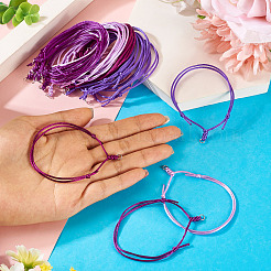 40Pcs 4 Colors Adjustable Nylon Cord Bracelets Making&nbsp;BJEW-TA00673
