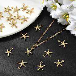 SHEGRACE Brass Starfish Charms&nbsp;XGR0169G-99G