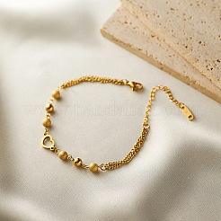 304 Stainless Steel Link Bracelets&nbsp;WG0F64C-01