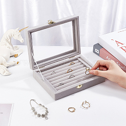 Velvet Jewelry Presentation Boxes&nbsp;VBOX-WH0014-01A
