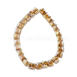 Handmade Gold Foil and Silver Foil Lampwork Beads&nbsp;FOIL-C001-01B-05
