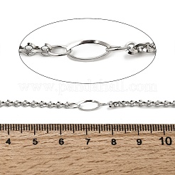 304 Stainless Steel Oval Link Chains&nbsp;CHS-B015-12P