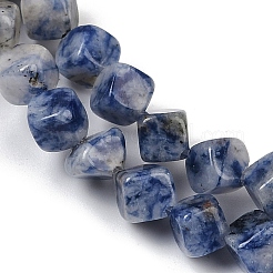 Natural Blue Spot Jasper Beads Strands&nbsp;G-A257-A15-01
