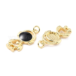 Brass Enamel Pendants&nbsp;KK-K250-30G