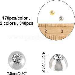 2 Colors CCB Plastic Cabochons&nbsp;PACR-FH0001-03