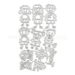 Children Carbon Steel Cutting Dies Stencils&nbsp;DIY-P076-13