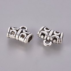 Tibetan Style Alloy Hangers&nbsp;TIBEP-QA785-AS-LF