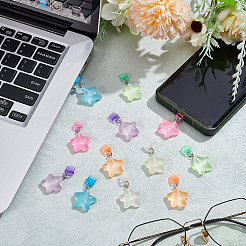 12Pcs 6 Style Plastic Mobile Dustproof Plugs&nbsp;HJEW-DR00270