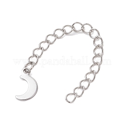 3Pcs 304 Stainless Steel Chain Extenders&nbsp;FIND-JF00179