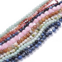 Natural Gemstone Beads Strands&nbsp;G-F591-03