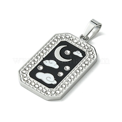 304 Stainless Steel Pendants&nbsp;STAS-C101-08P-05