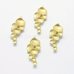 Brass Pendants&nbsp;KK-E716-037C-RS