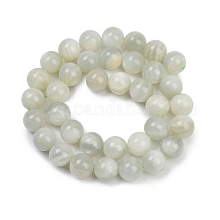 Natural Green Moonstone Beads Strands&nbsp;G-NH0060-A01-03