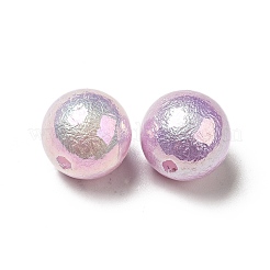 UV Plating Iridescent ABS Plastic Beads&nbsp;SACR-A001-05D