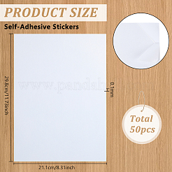 50Pcs Paper Self-Adhesive Stickers&nbsp;AJEW-BC0009-79B
