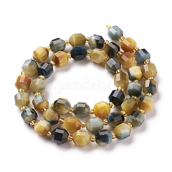 Natural Tiger Eye Beads Strands&nbsp;G-K303-A19-8mm