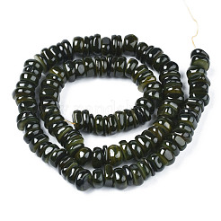 Natural Trochid Shell/Trochus Shell Beads Strands&nbsp;SHEL-S258-081-B01
