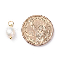 10Pcs Natural Cultured Freshwater Pearl Pendants&nbsp;PALLOY-YW00178-01