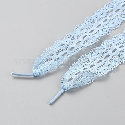 Polyester Lace Shoelaces&nbsp;FIND-WH0126-801G