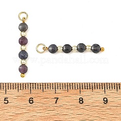 Natural Red Corundum/Ruby and Sapphire Pendants&nbsp;PALLOY-JF05936
