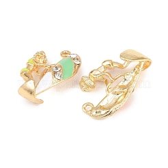 Alloy Enamel Pendants&nbsp;FIND-C090-02KCG