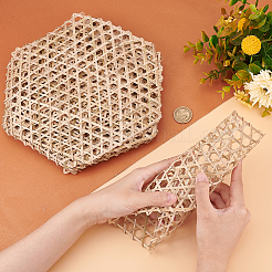 DIY Woven Bamboo Network&nbsp;FIND-WH0101-08