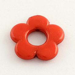 Opaque Acrylic Flower Bead Frames&nbsp;X-SACR-Q099-M67