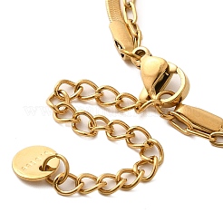 Ion Plating(IP) 304 Stainless Steel Enamel Double Layer Flower & Bees Pendant Necklaces for Women&nbsp;NJEW-F328-19G-04