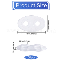 100Pcs Plastic Connector Charms&nbsp;KY-CA0001-58A