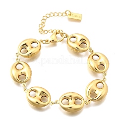 304 Stainless Steel Link Bracelets for Women&nbsp;BJEW-P354-05G
