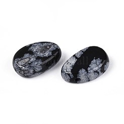 Natural Snowflake Obsidian Pendants&nbsp;G-N349-08B