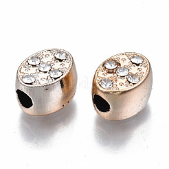 UV Plating Acrylic European Beads&nbsp;OACR-N010-043LG