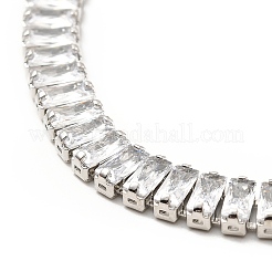 Clear Cubic Zirconia Tennis Bracelets&nbsp;BJEW-A132-20P