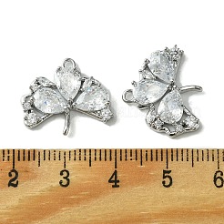 Real Platinum Plated Brass Pendants&nbsp;KK-D092-01P-03