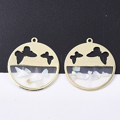 Epoxy Resin Pendants&nbsp;RESI-S365-78B