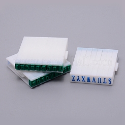 Plastic Detachable Letter A~Z Digits Combination Stamp Set&nbsp;DIY-WH0227-07A
