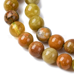 Natural Green Opal Beads Strands&nbsp;G-K245-A17-A02