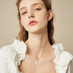 2Pcs Natural Rose Quartz Pendants&nbsp;G-FH0002-76B