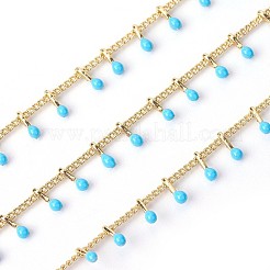Handmade Enamel Beaded Chains&nbsp;CHC-P007-D01