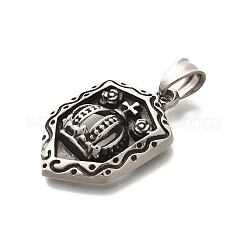 304 Stainless Steel Pendants&nbsp;STAS-Z110-42AS