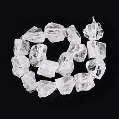 Natural Quartz Crystal Rough Beads Strands&nbsp;G-Q606-93
